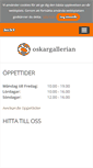 Mobile Screenshot of oskargallerian.se